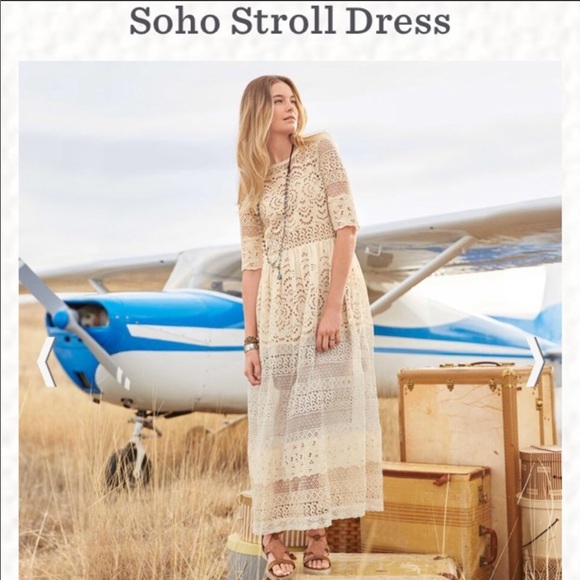 Sundance Dresses & Skirts - Sundance Soho Stroll Eyelet Maxi Dress